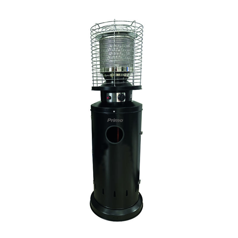 Primo  PRPH-81144 Σόμπα Υγραερίου Εξωτ. Χώρου Στρογγυλή Primo Μαύρη (810144)